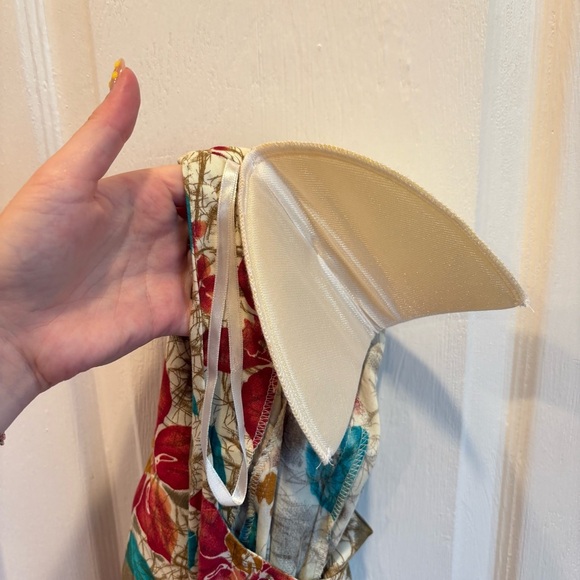 Vintage NWT JBS Floral Button Up Maxi Dress - Size 12 - Picture 9 of 9